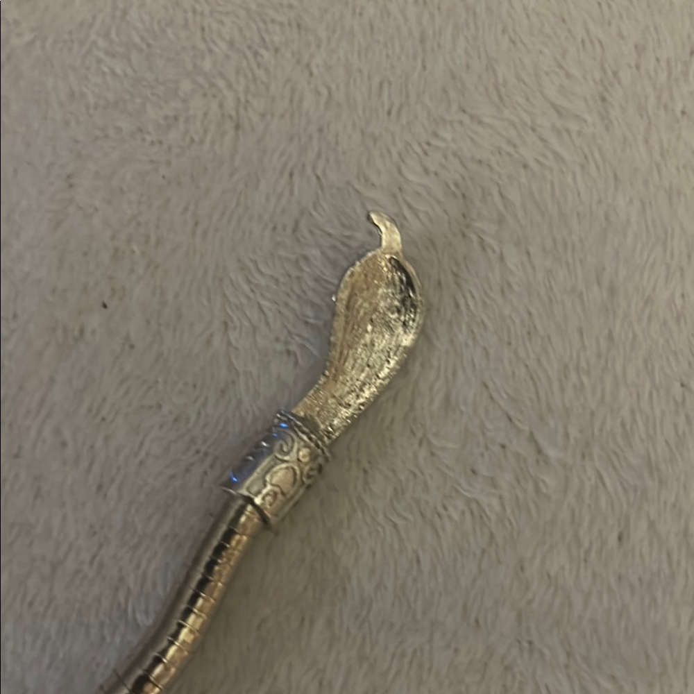 Silver Snake Necklace - Picture 8 of 12